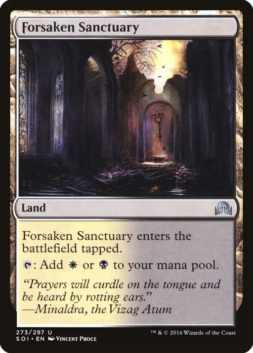 Forsaken Sanctuary [Shadows over Innistrad] - MTG Single