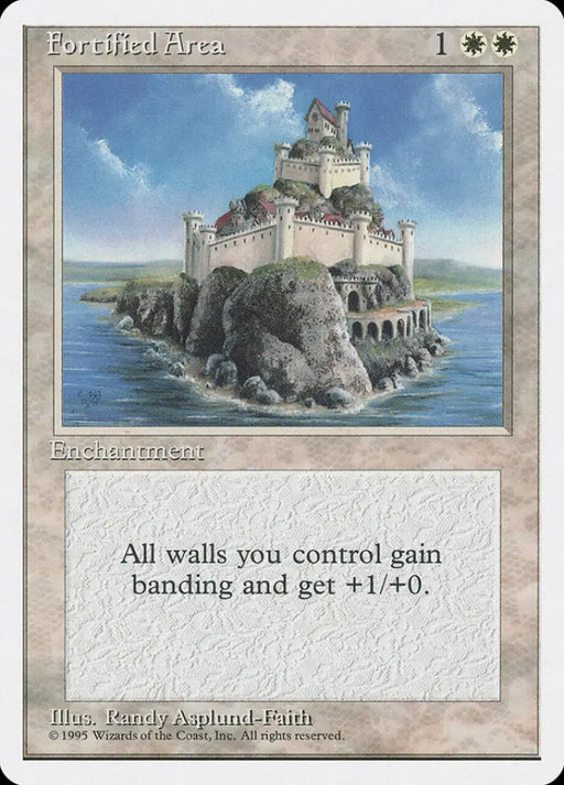 Fortified Area [Fourth Edition] - MTG Single