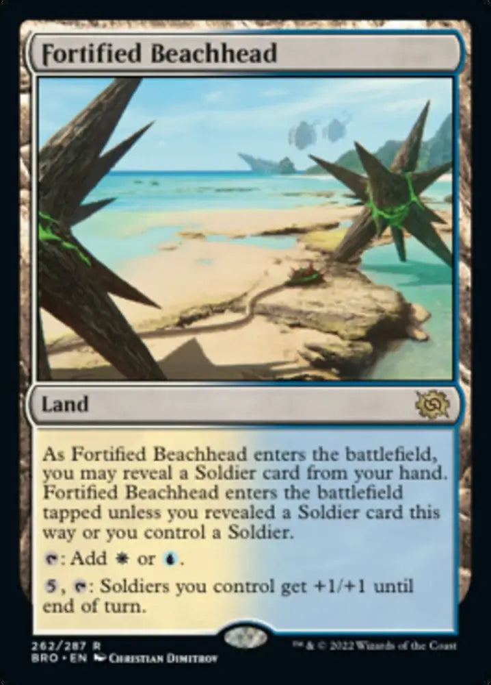 Fortified Beachhead [The Brothers’ War] - MTG Single