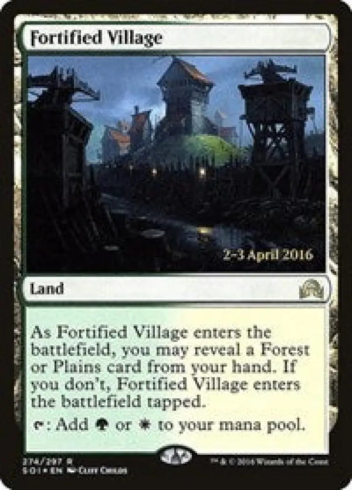 Fortified Village (274) [Prerelease Cards]