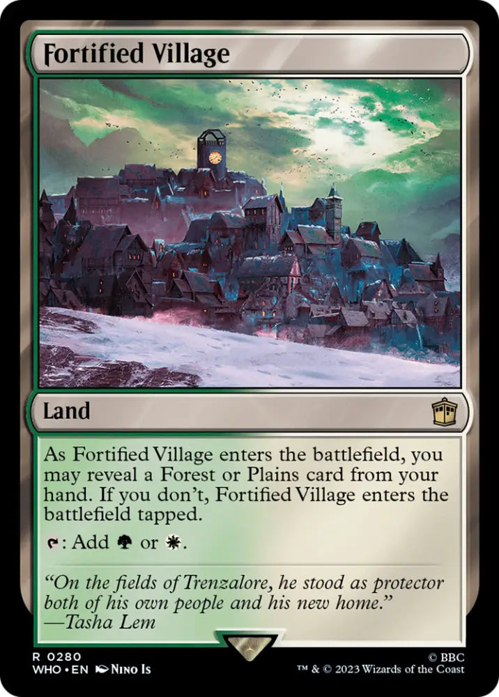 Fortified Village [Doctor Who] - MTG Single