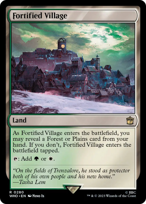 Fortified Village [Doctor Who] - MTG Single