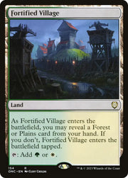Fortified Village [Phyrexia: All Will Be One Commander] - MTG Single
