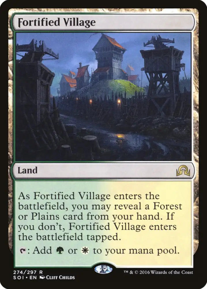 Fortified Village [Shadows over Innistrad] - MTG Single