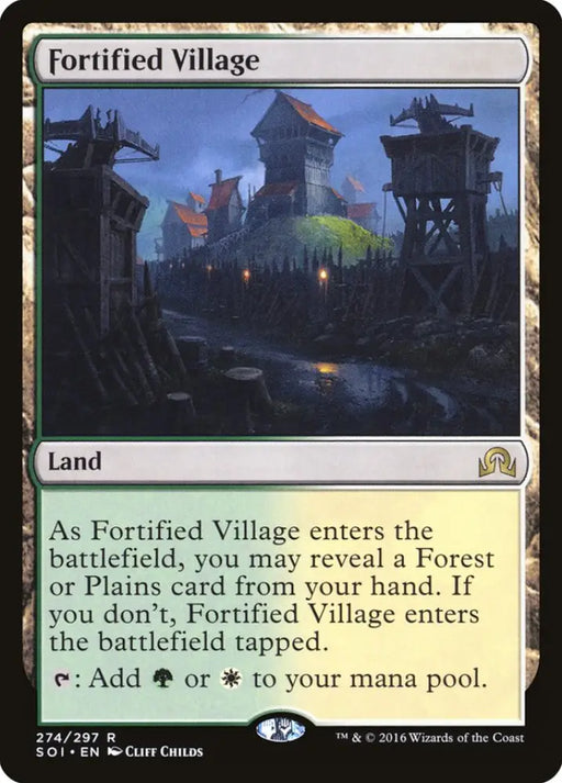 Fortified Village [Shadows over Innistrad] - MTG Single