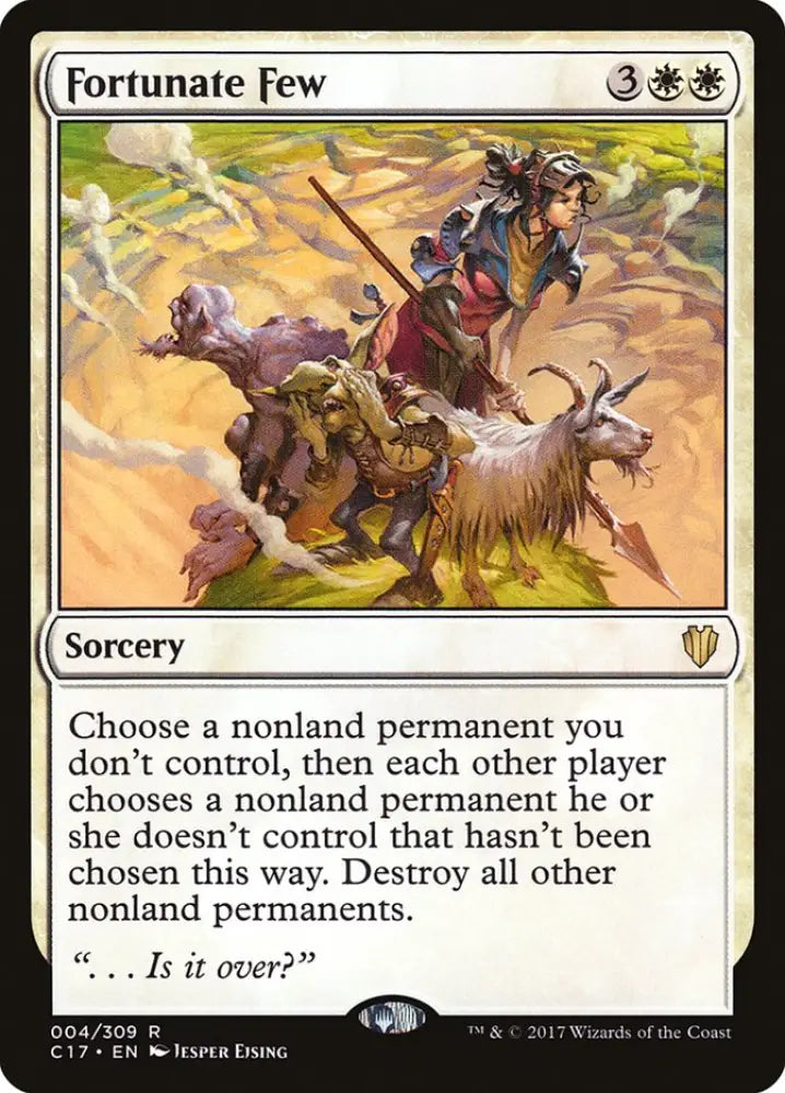 Fortunate Few [Commander 2017] - MTG Single