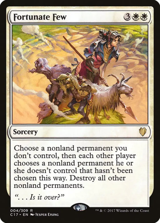 Fortunate Few [Commander 2017] - MTG Single