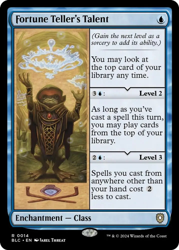 Fortune Teller’s Talent [Bloomburrow Commander] - MTG Single