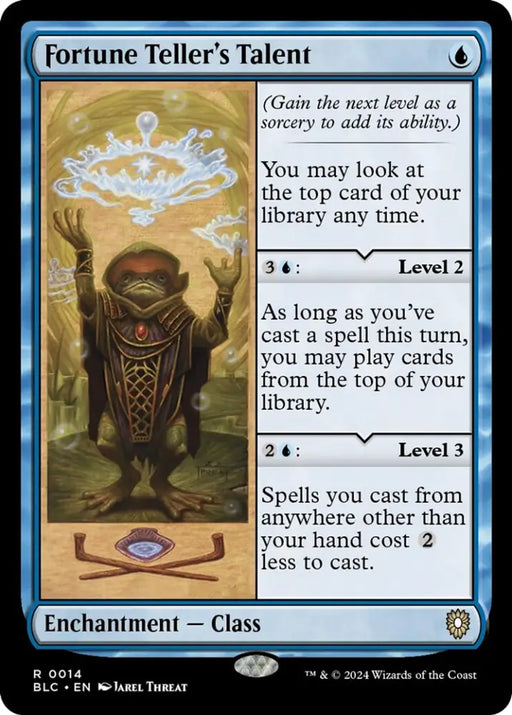 Fortune Teller’s Talent [Bloomburrow Commander] - MTG Single