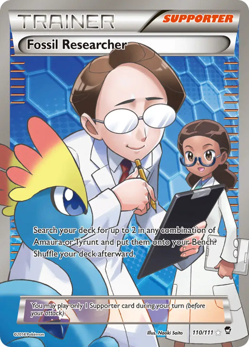 Fossil Researcher (110/111) [XY: Furious Fists] - Pokemon Single