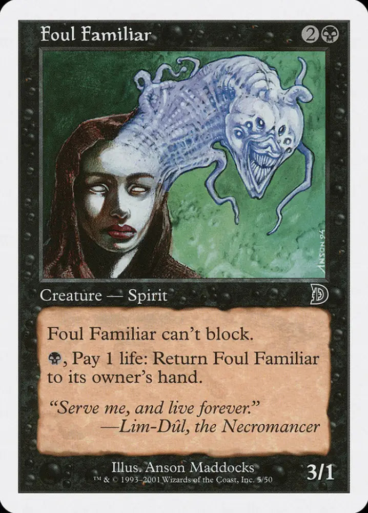 Foul Familiar [Deckmasters] - MTG Single