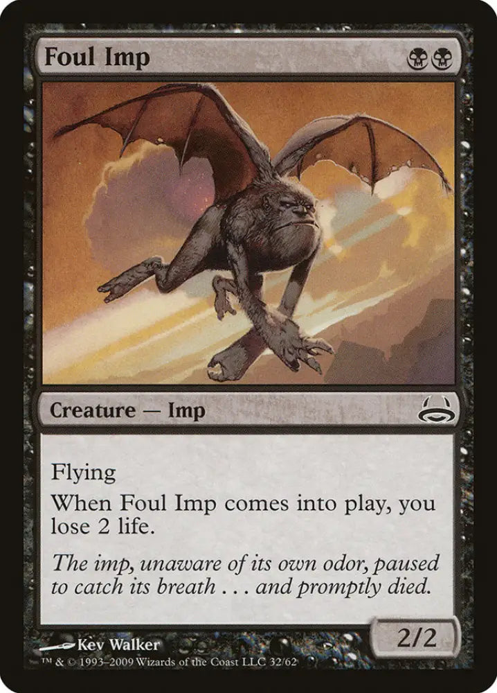 Foul Imp [Duel Decks: Divine vs. Demonic] - MTG Single