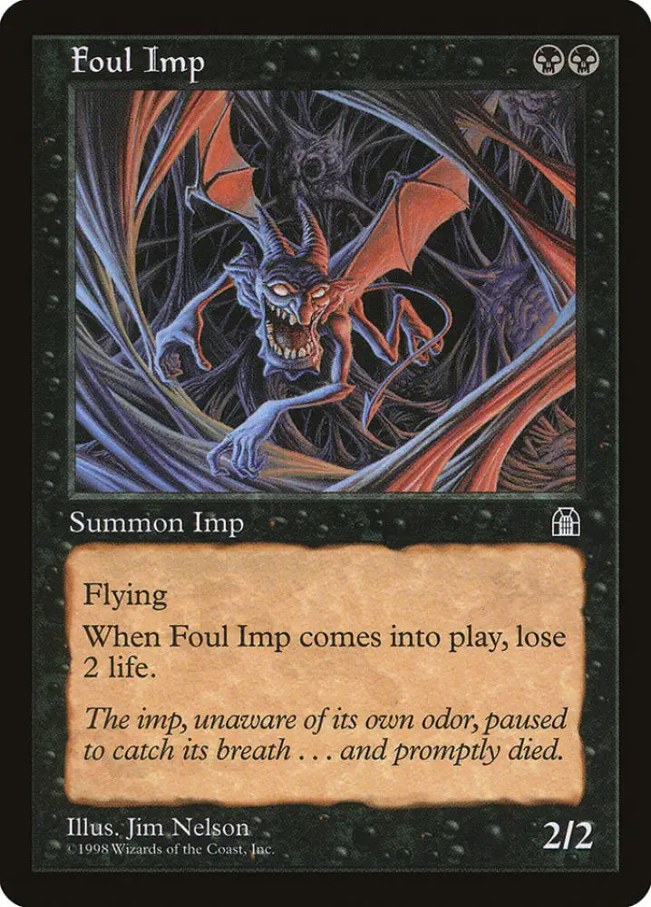 Foul Imp [Stronghold] - MTG Single