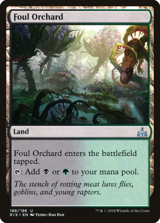 Foul Orchard [Rivals of Ixalan] - MTG Single