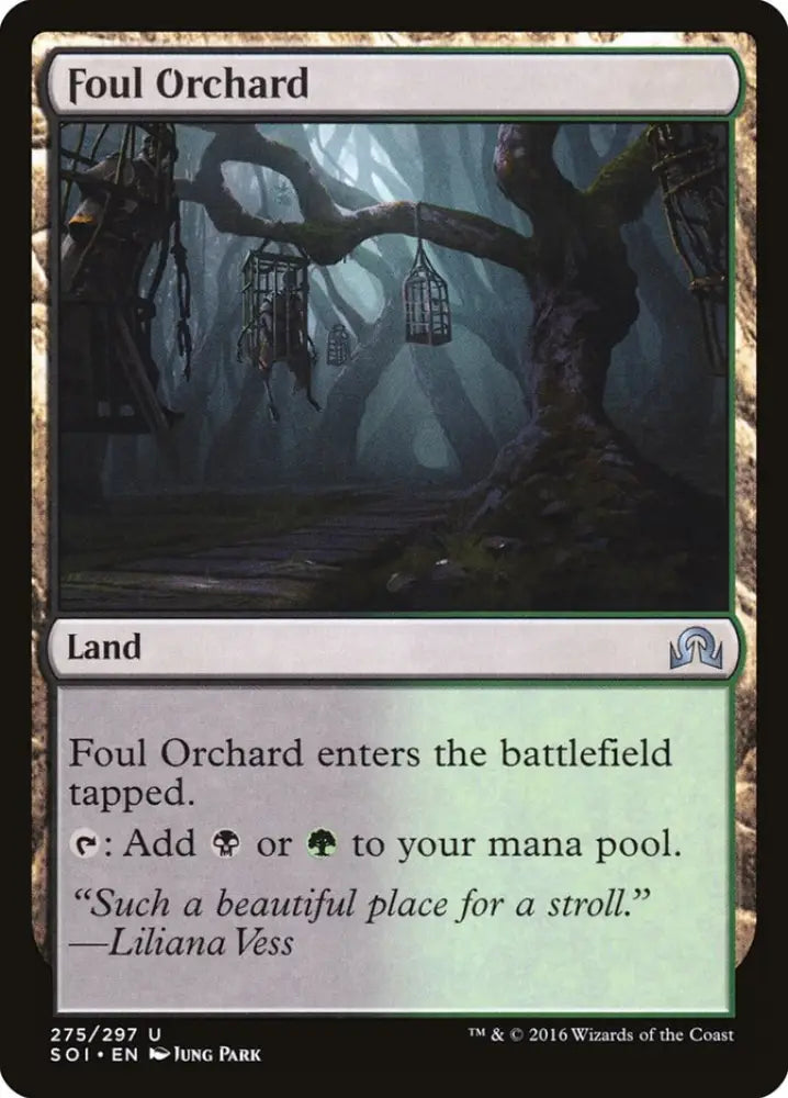 Foul Orchard [Shadows over Innistrad] - MTG Single
