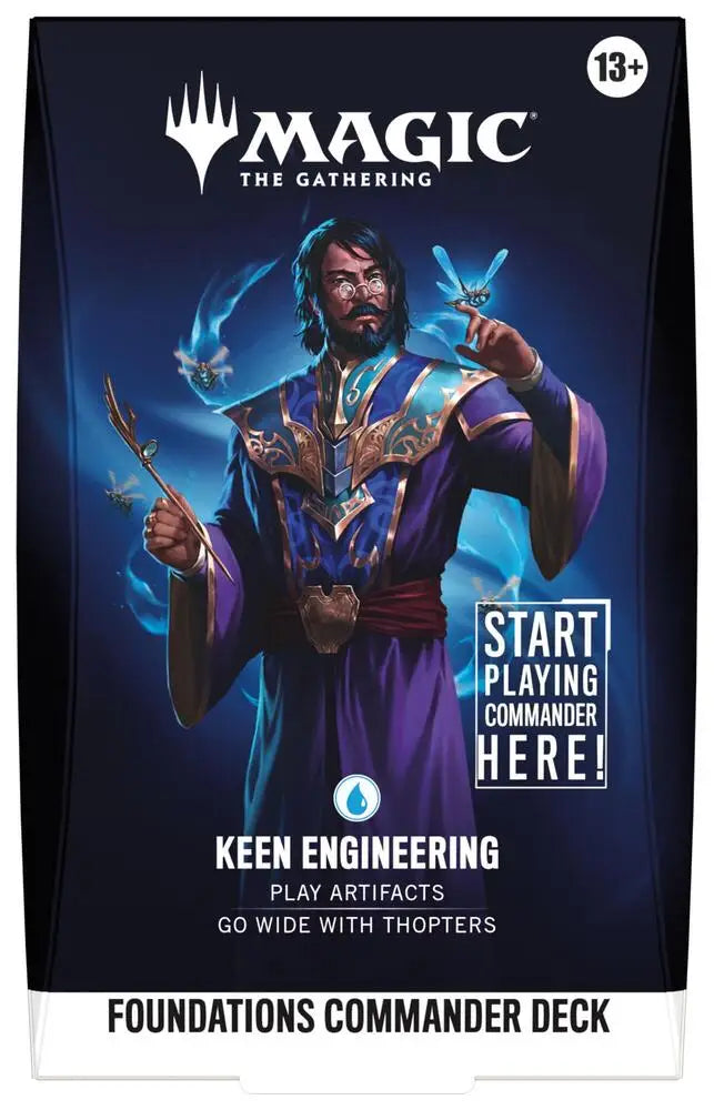 Foundations Commander Deck Keen Engineering (EN) (2026-10-02) - Magic: The Gathering Sealed