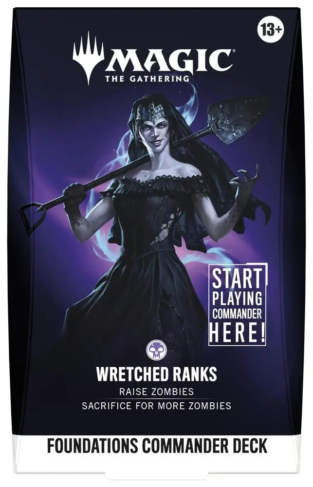 Foundations Commander Deck Wretched Ranks (EN) (2026-10-02) - Magic: The Gathering Sealed