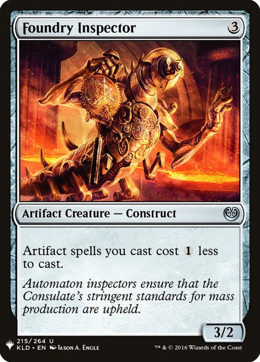 Foundry Inspector [Mystery Booster] - MTG Single
