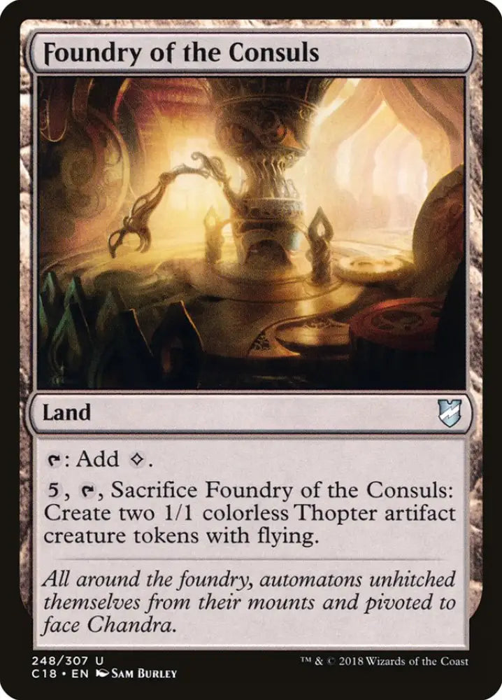 Foundry of the Consuls [Commander 2018] - MTG Single