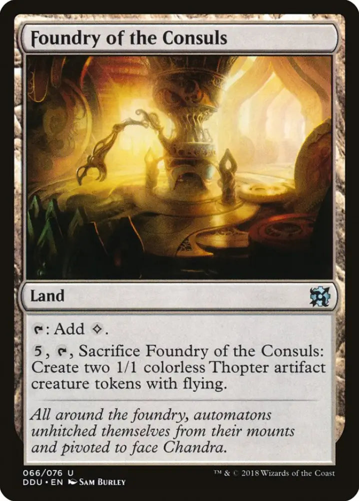 Foundry of the Consuls [Duel Decks: Elves vs. Inventors] - MTG Single