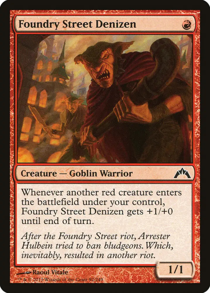Foundry Street Denizen [Gatecrash] - MTG Single