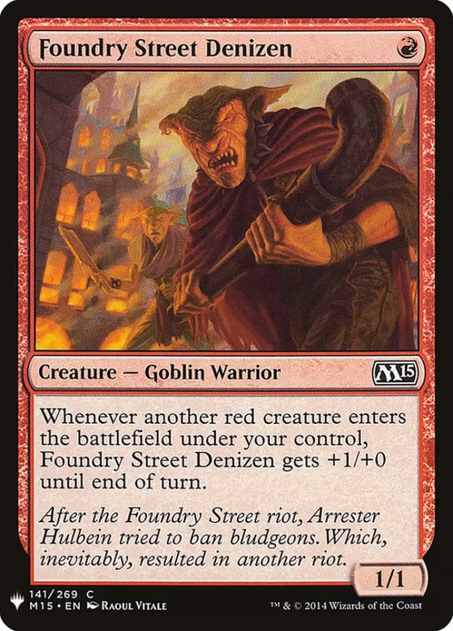 Foundry Street Denizen [Mystery Booster] - MTG Single