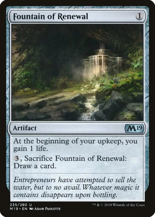 Fountain of Renewal [Core Set 2019] - MTG Single