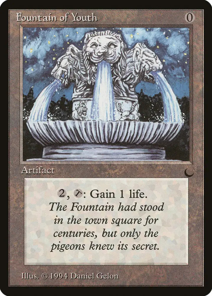 Fountain of Youth [The Dark] - MTG Single