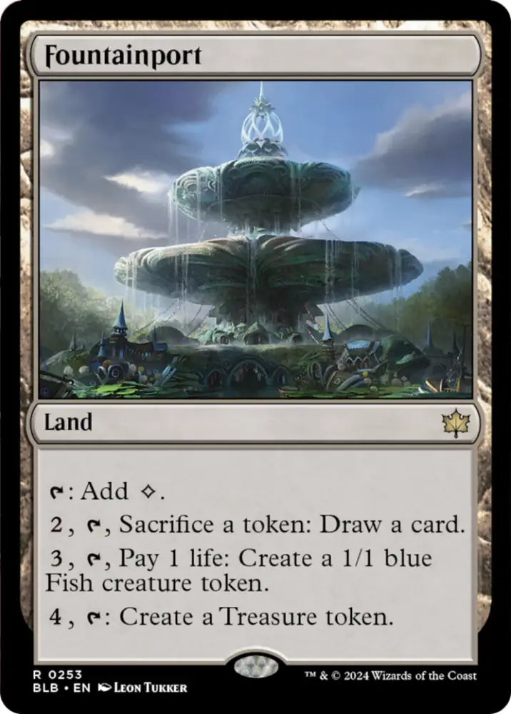 Fountainport [Bloomburrow] - MTG Single
