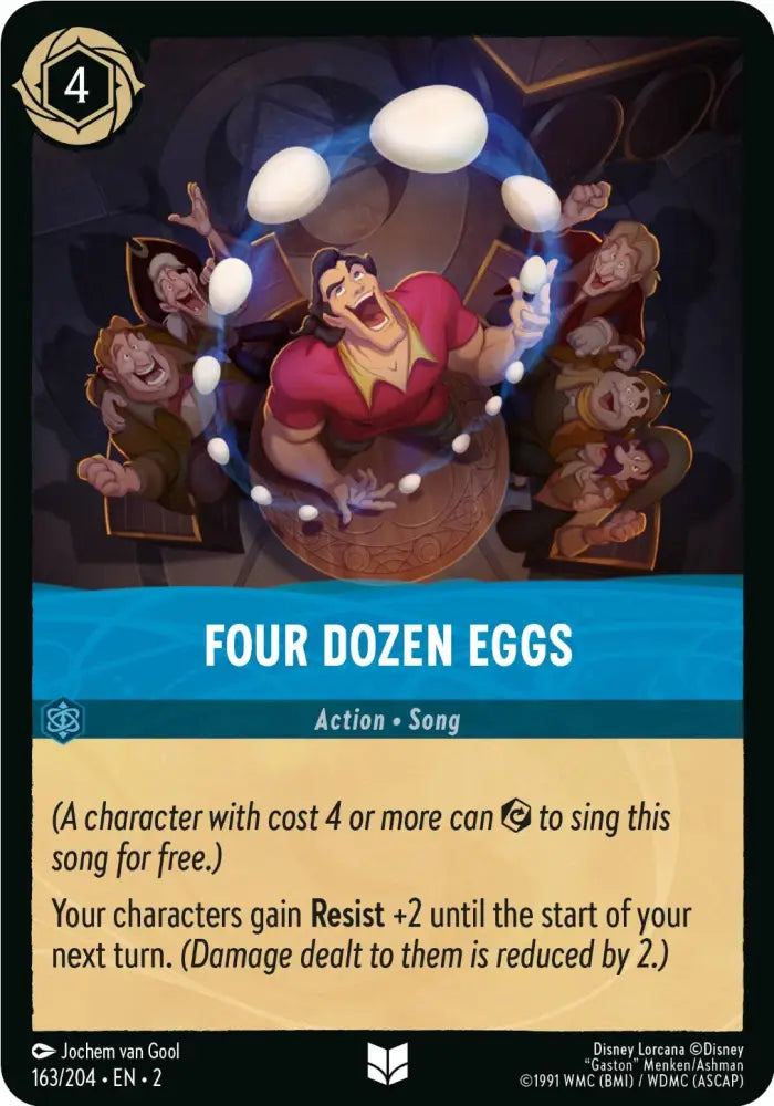 Four Dozen Eggs (163/204) [Rise of the Floodborn] - Lorcana Single