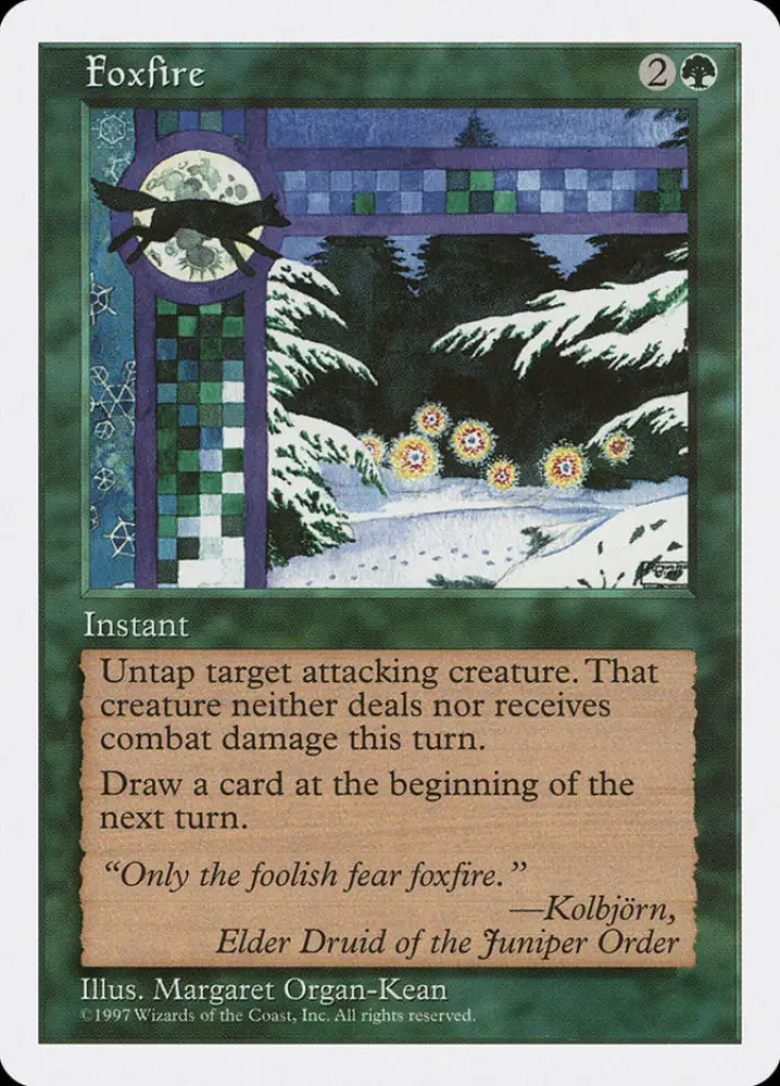Foxfire [Fifth Edition] - MTG Single