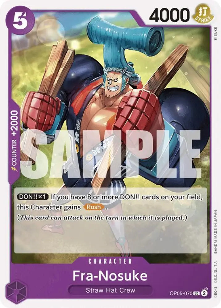 Fra-Nosuke (OP05-070) [Starter Deck 18: PURPLE Monkey.D.Luffy]