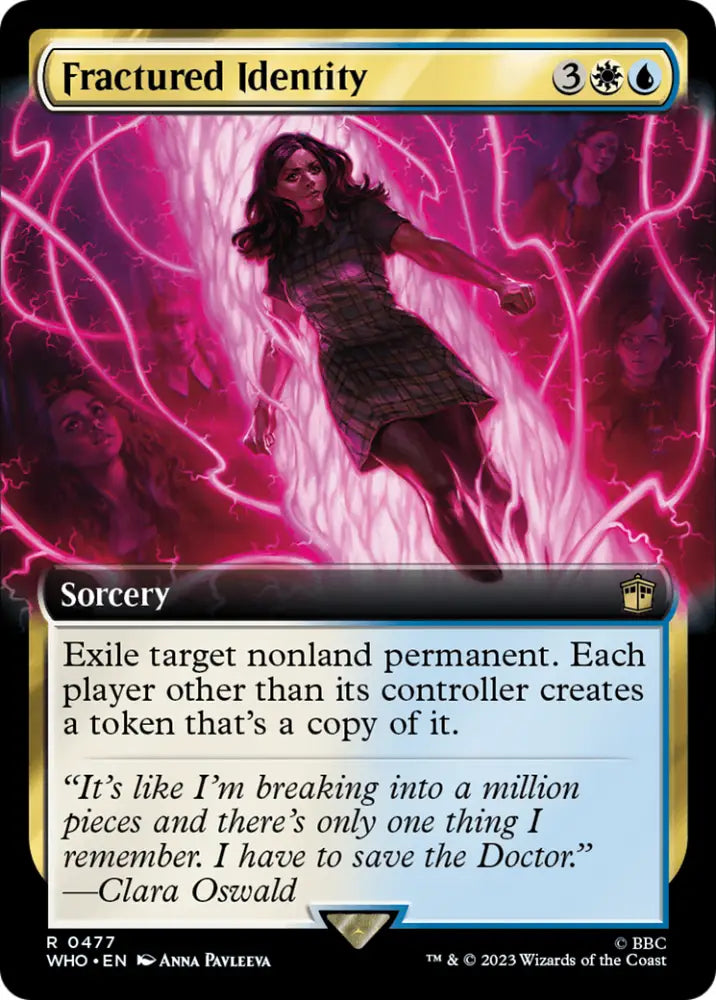 Fractured Identity (Extended Art) [Doctor Who] - MTG Single