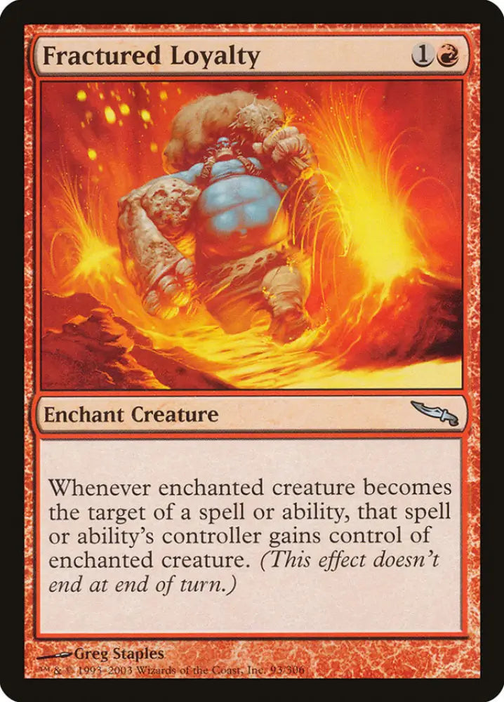 Fractured Loyalty [Mirrodin] - MTG Single
