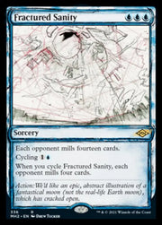 Fractured Sanity (Sketch) [Modern Horizons 2] - MTG Single