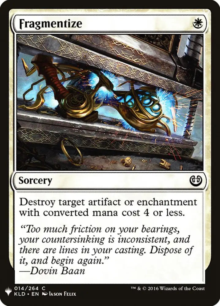 Fragmentize [Mystery Booster] - MTG Single