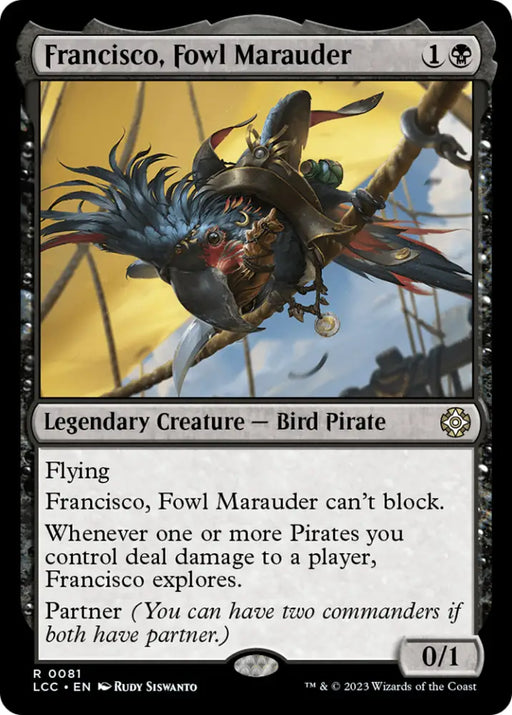 Francisco Fowl Marauder [The Lost Caverns of Ixalan Commander] - MTG Single