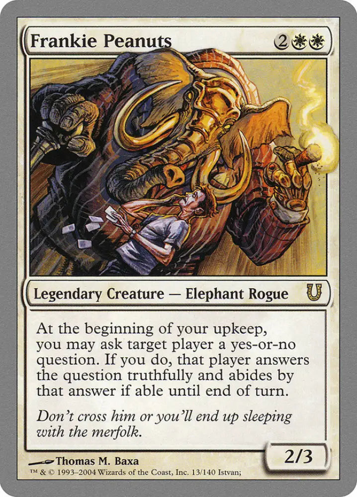 Frankie Peanuts [Unhinged] - MTG Single