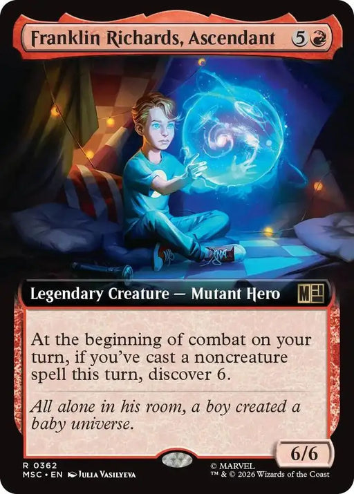 Franklin Richards, Ascendant (Extended Art) (362) [Marvel Super Heroes Commander]