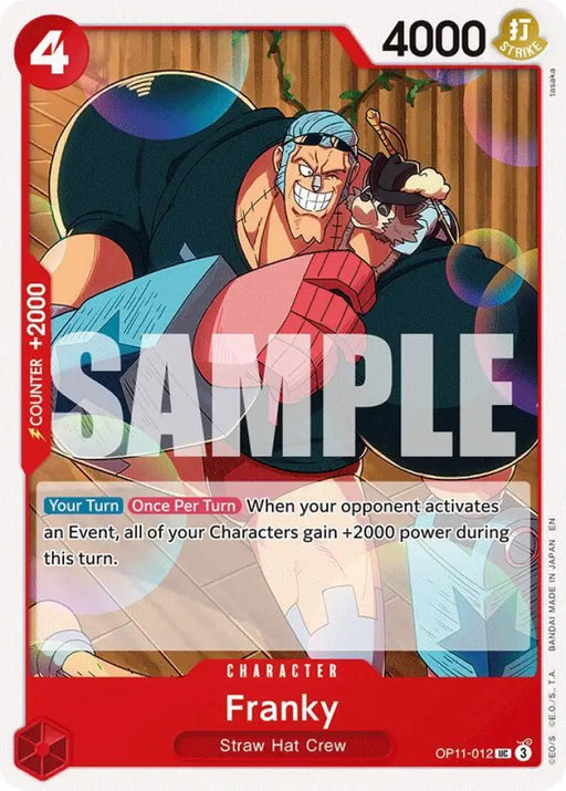 Franky (OP11-012) [A Fist of Divine Speed]