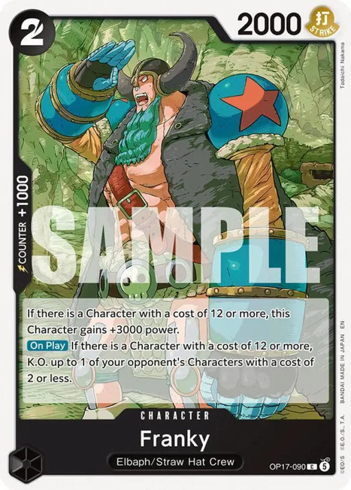 Franky (OP17-090) [The World's Strongest Warriors]