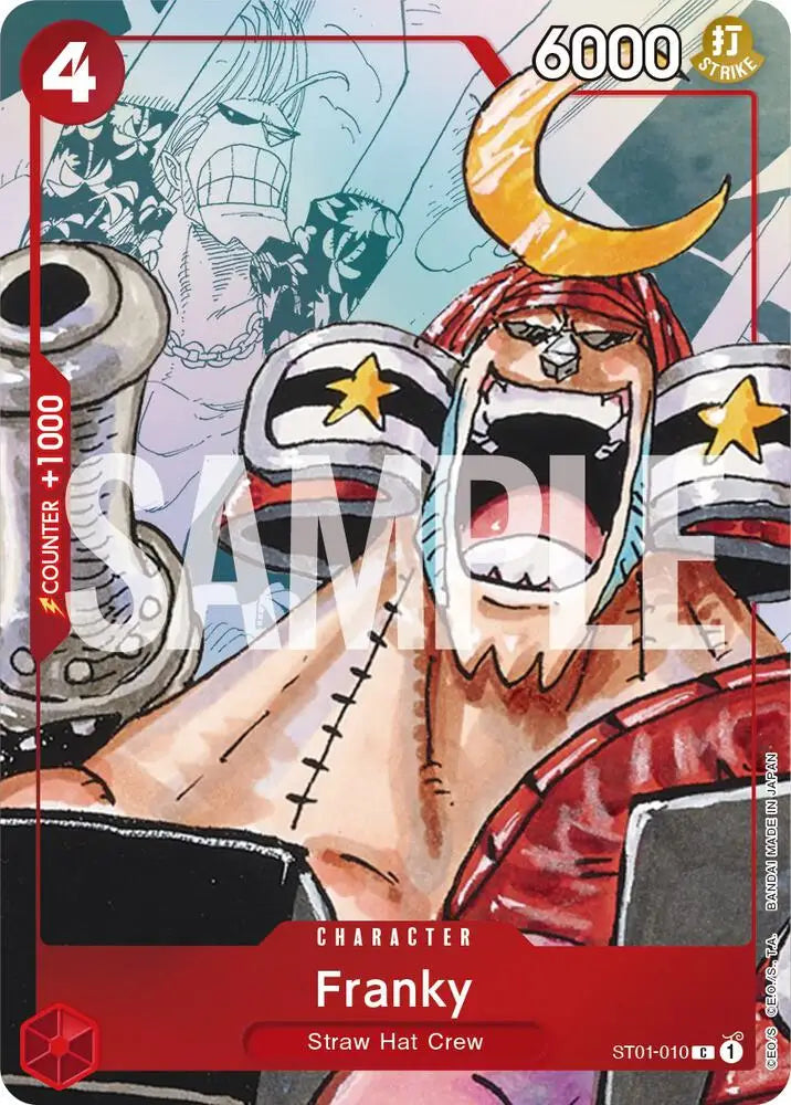 Franky - ST01-010 (Alternate Art) [One Piece Promotion Cards]