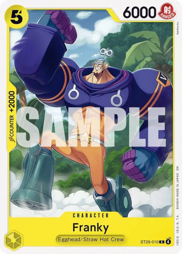 Franky (ST29-010) [Starter Deck 29: Egghead]