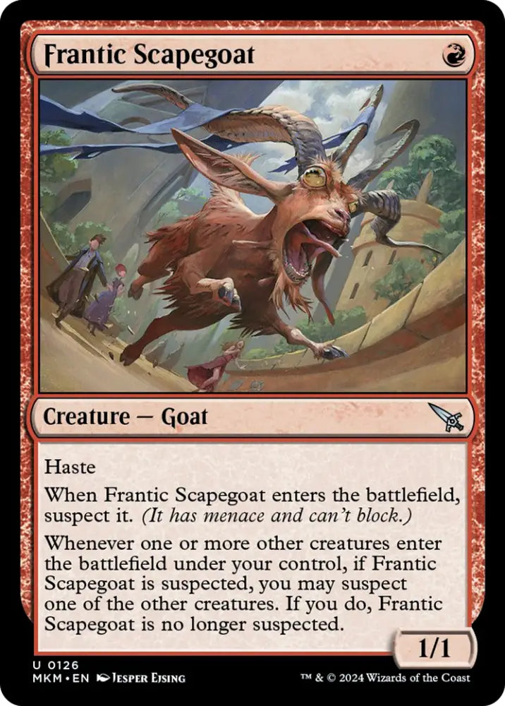 Frantic Scapegoat [Murders at Karlov Manor] - MTG Single