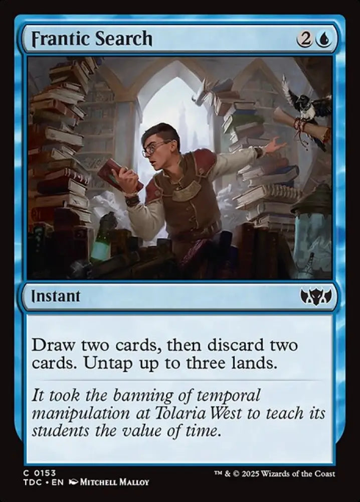 Frantic Search (153) [Tarkir: Dragonstorm Commander]