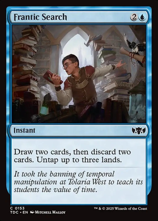 Frantic Search (153) [Tarkir: Dragonstorm Commander]