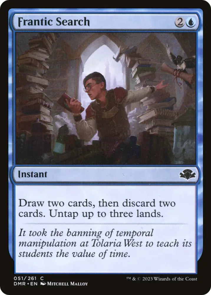 Frantic Search [Dominaria Remastered] - MTG Single