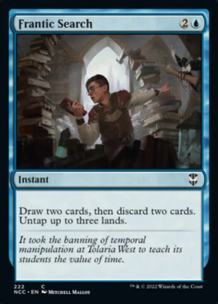 Frantic Search [Streets of New Capenna Commander] - MTG Single