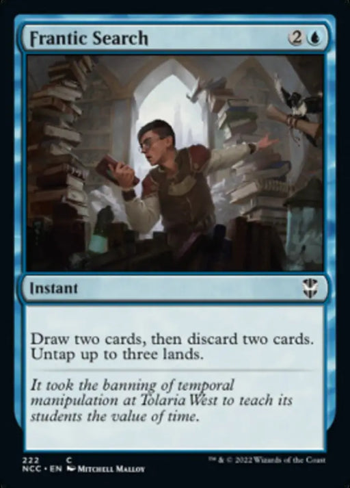 Frantic Search [Streets of New Capenna Commander] - MTG Single