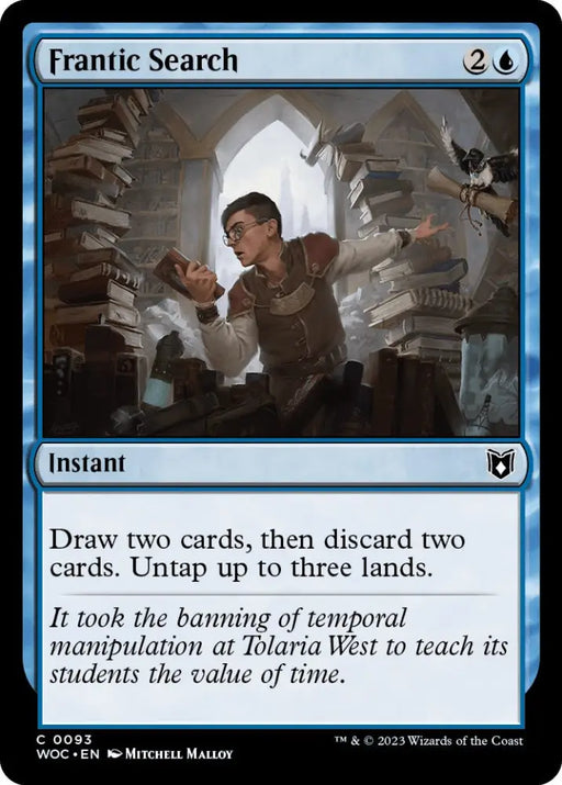 Frantic Search [Wilds of Eldraine Commander] - MTG Single